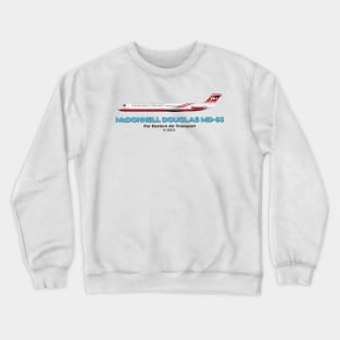 McDonnell Douglas MD-83 - Far Eastern Air Transport Crewneck Sweatshirt